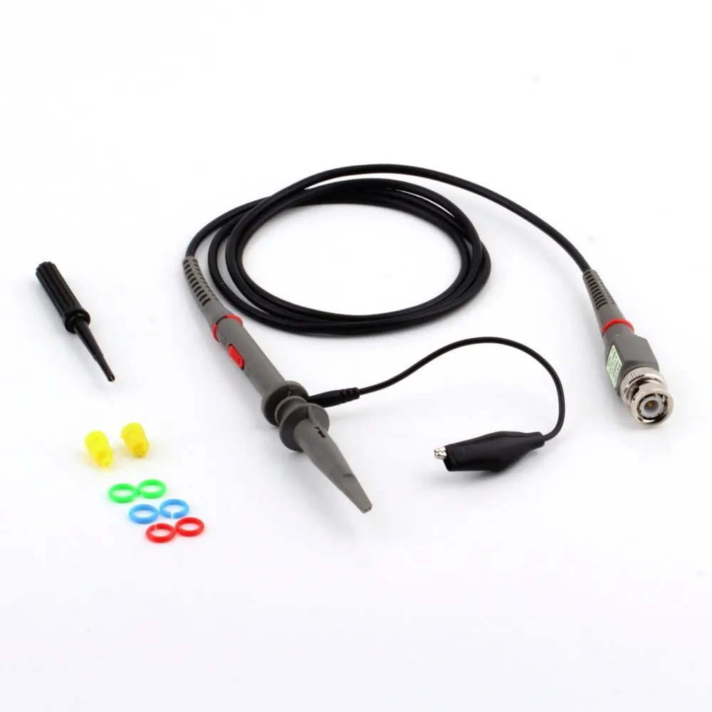 P6100 Oscilloscope Probe DC-6MHz-100MHz Oscilloscope Clip Probe 100MHz oscilloscope probe oscilloscope probe kit