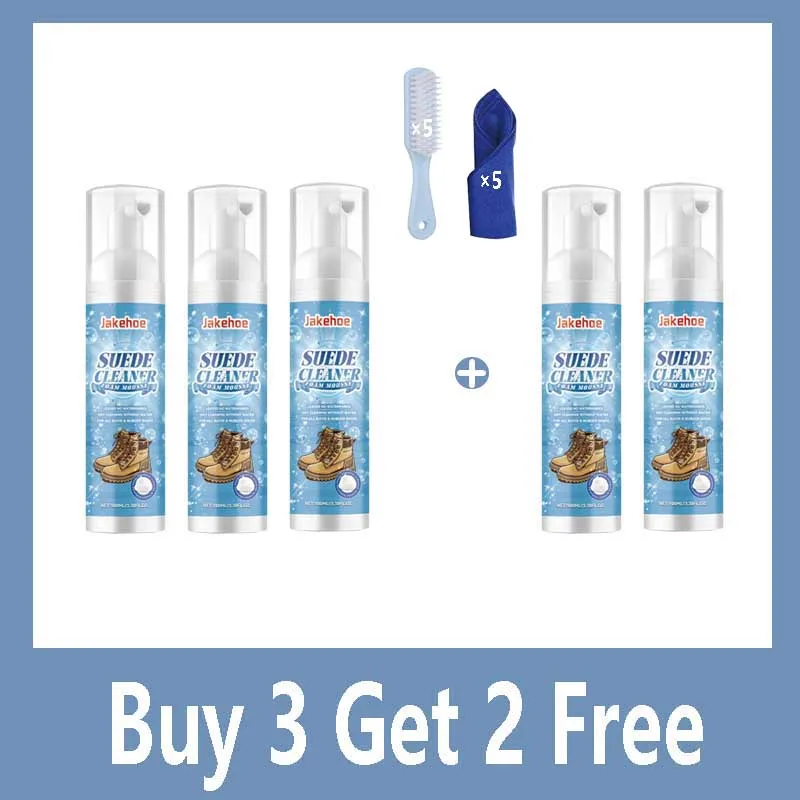 Premium Suede and Fabric Care Cleaner for Stain and Water Mark Removal