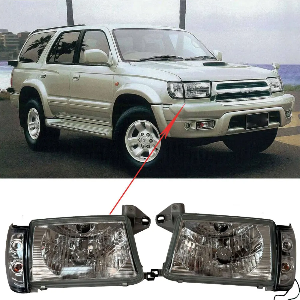 Car Headlights For Toyota Hilux Surf KZN185 RZN185 1996 1997 1998