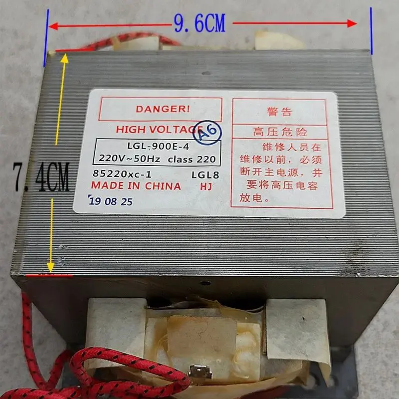 

The New Microwave Oven Transformer 900W Model LGL-900E-4 Can Replace 801 MD-901EMR-1