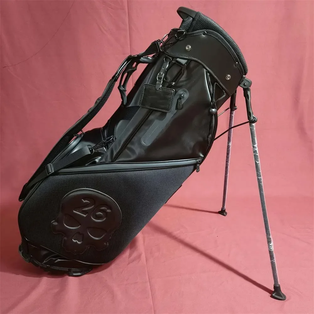 

2024 New Golf Bag Black Travel Sport High Quality Men Women Caddy Stand Package Bag