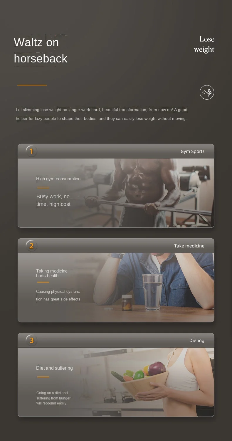 Description Picture 4 of itemHousehold Electric Horse Riding Machine Fat Burning Shaping Horse Riding Aerobic Slimming Artifact Fitness Equipment