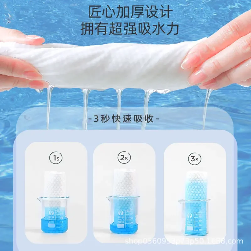 100/200/300/400/600PCS Disposable Thick 100% Cotton Face Towel Make Up Soft Removing Wipes Dry Cleanser Towelettes For Skin Care 3