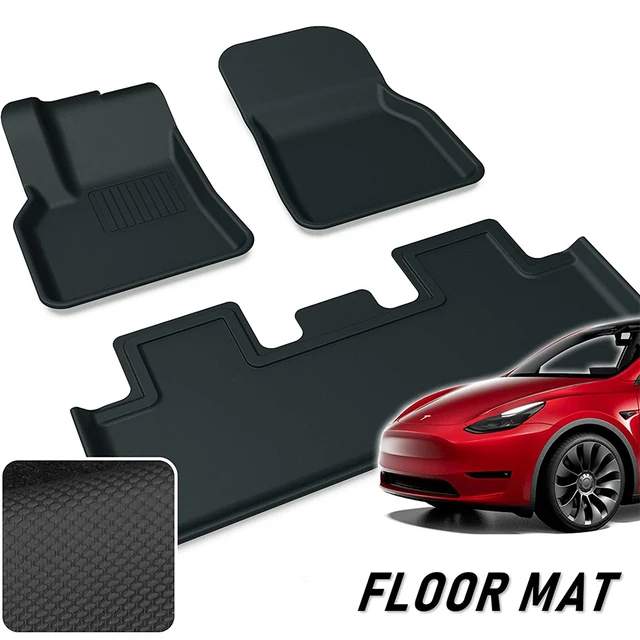 Tapis de Sol pour Conduite à Droite en 3D, Polymères de Coffre, Doublures  de Voiture, pour Emplacements Modèle 3 Y 2024-2019, 2023 - AliExpress