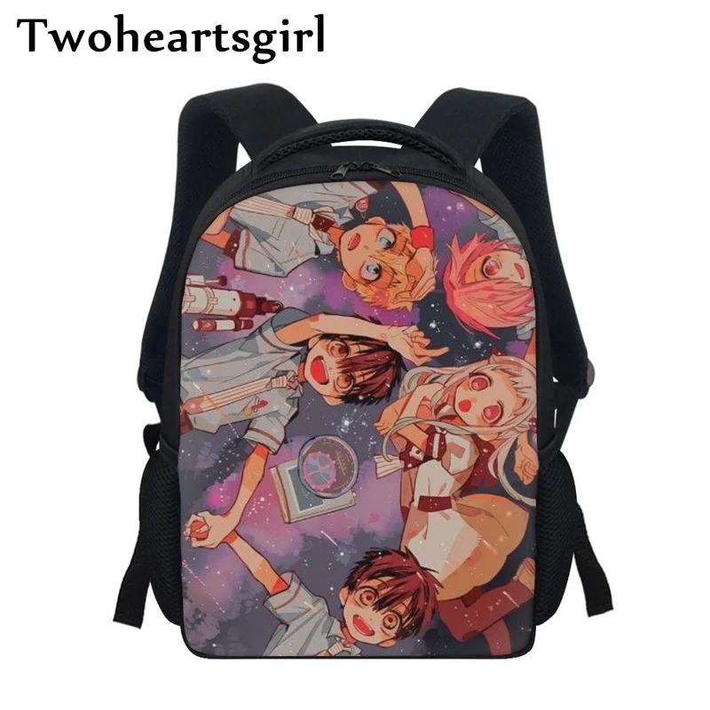 

Twoheartsgirl Anime Toilet-Bound Hanako-Kun Kids Toddler School Bag Elementary School Mini Backpacks Back to School Rucksacks