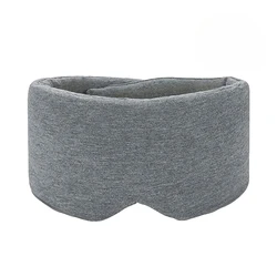 Luxurious Zero - Pressure Cotton Sleep Eye Mask - Ultimate Blackout Comfort (Gray)