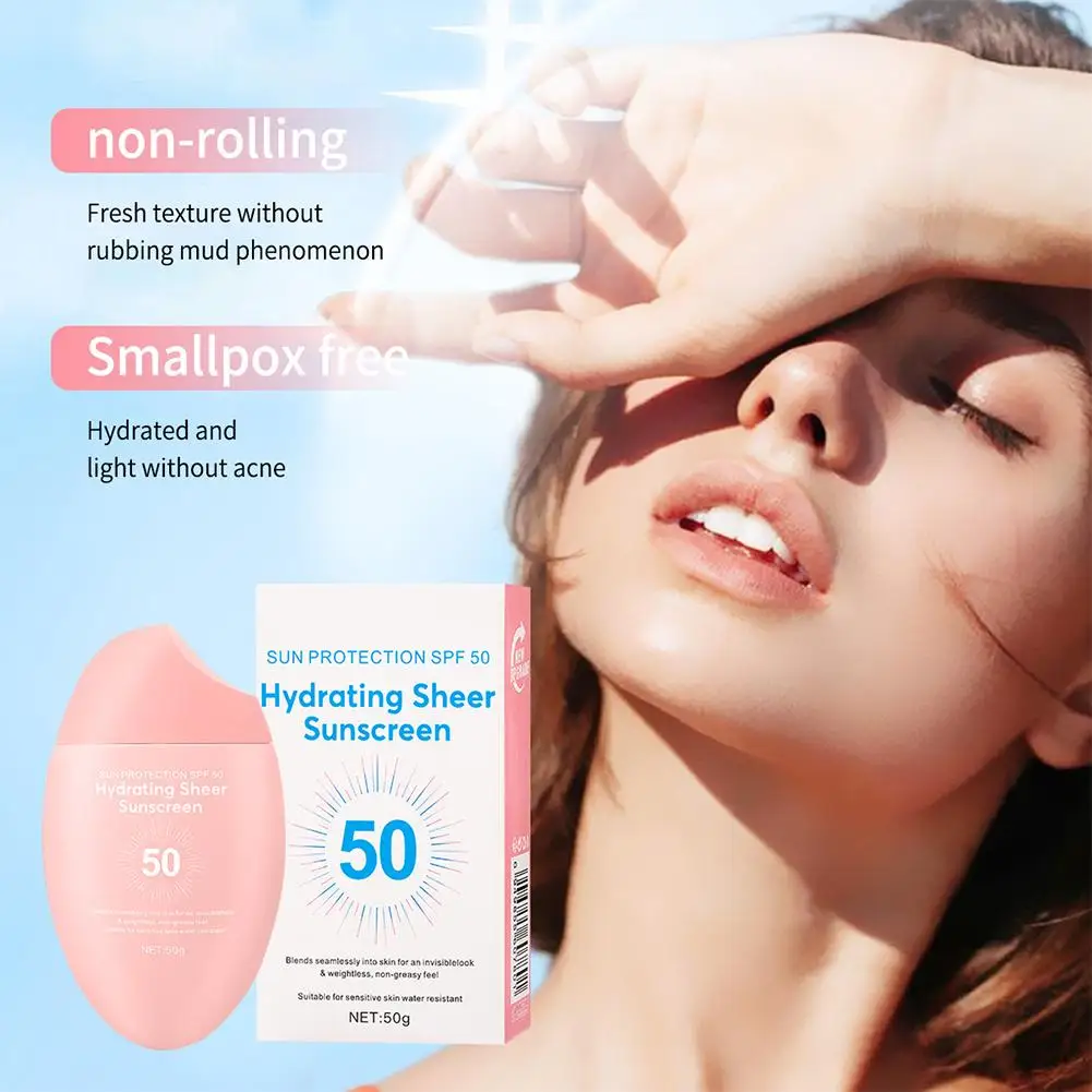 Sunscreen Cream SPF 50 PA+++ Facial & Body Sunblock Oil Control Moisturizing Primer Sun Protection Skin Care