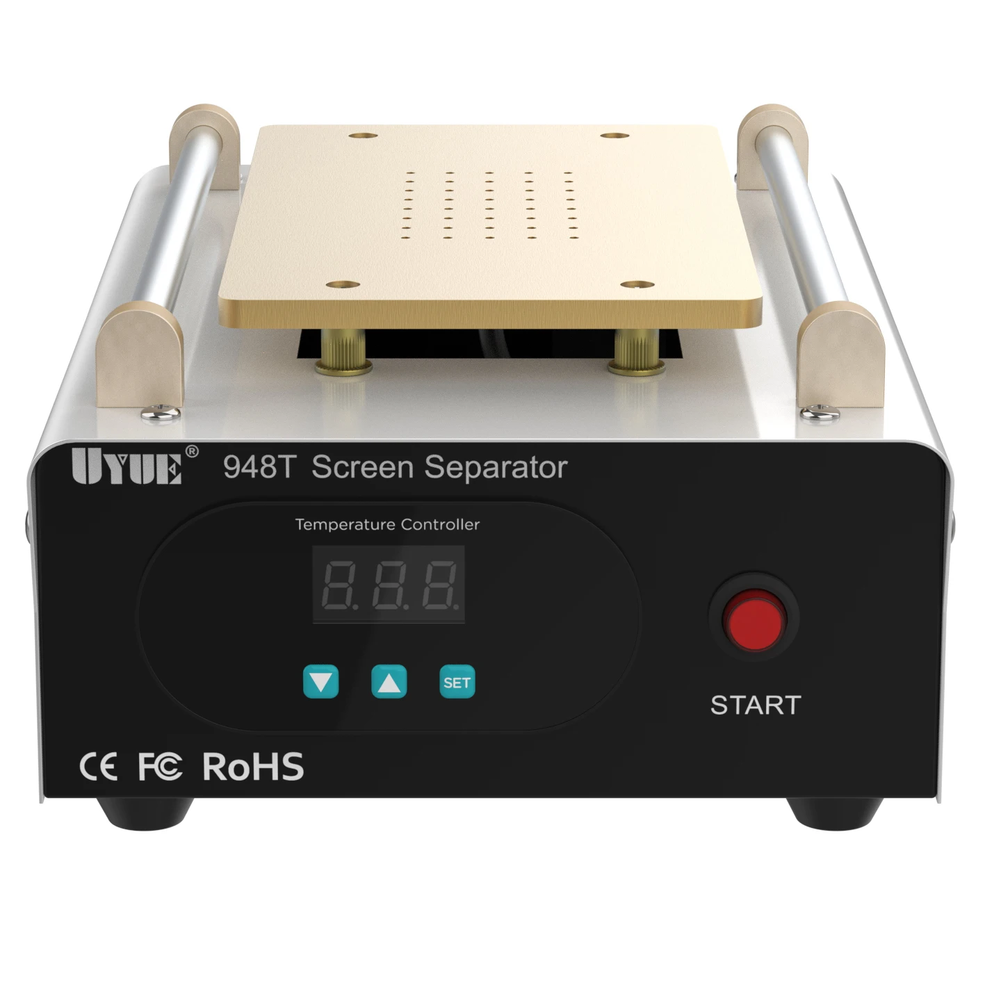 UYUE 948T 40&deg;-200&deg;C 400W 8inch Max Mobile Phone Touch Screen Heating Separator Built-in Vacuum Pump Equipment LCD Removal Repair