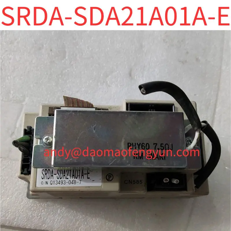 

Second-hand test OK SRDA-SDA21A01A-E servo driver