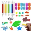 DIY Accessories Clay Dough Tool Set 3D Plasticine Mold Modeling Kit Children's Creative Cutter Scissor Mold Educational Toy Gift 1