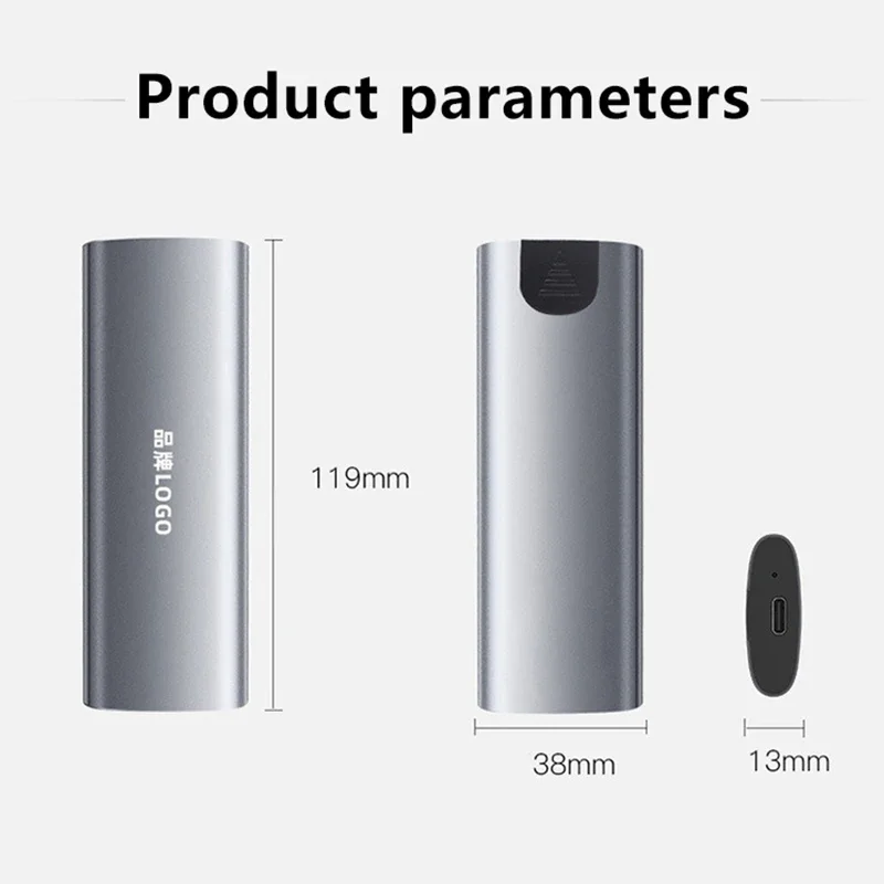 M2 NVMe SSD Case 10Gbps HDD Box M.2 NGFF SSD to USB 3.1 Enclosure Type-A to Type-C Cable M.2 2230 2260 2280 With OTG hdd enclosure m2 ssd enclosure