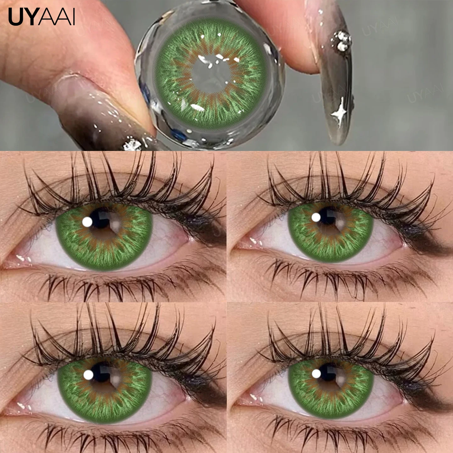 Natural Green Eye Contact Lenses