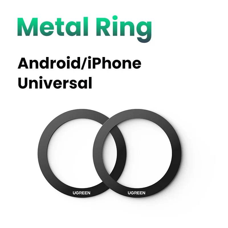 2 anillos magnéticos para soportes MagSafe Ugreen por 9,59€.