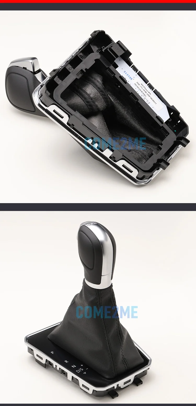DSG Genuine leather black stitch Gear Shift knob For Passat B8
