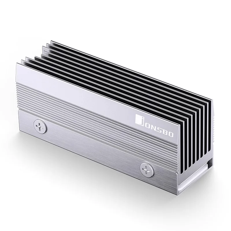 Jonsbo M201 M202 M.2 SSD 쿨러 히트싱크 알루미늄 M.2 2280 SSD 하드 디스크 라디에이터 열전도 실리콘 패드 포함