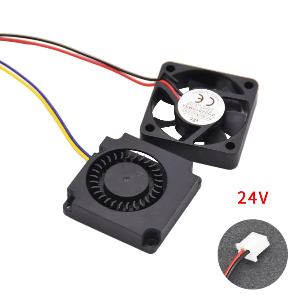 24v da impressora 3d com o ventilador