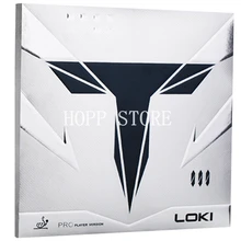 

LOKI T3 ITTF Approved Carbo Sponge Table Tennis Rubber Pips-in Hard Non-sticky Speed Pingpong Rubber for Fast Attack
