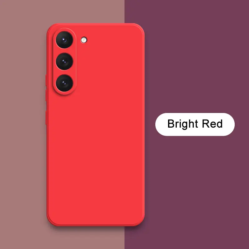 Luxury Liquid Silicone Soft Protective Phone Case - Full Fall Proof Mobile Cover Housing