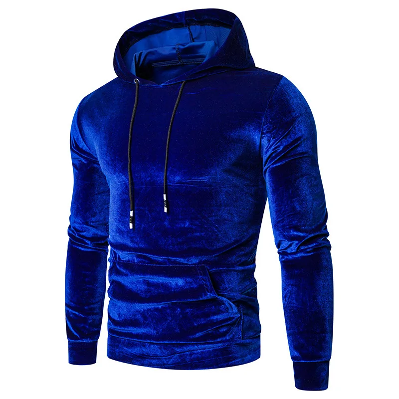 

Velvet Men Hoodies Sweatshirt Harajuku Streetwear Hoodie Men Casual Sweaters Corduroy Warm Hip Hop Male Pullovers Outwear