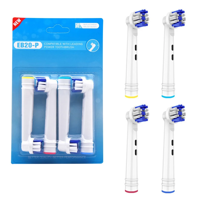 Cabeças de Escova de Reposição para Oral b Cabeçote Elétrico de Escova de Dentes D4510 D12013 12 Peças