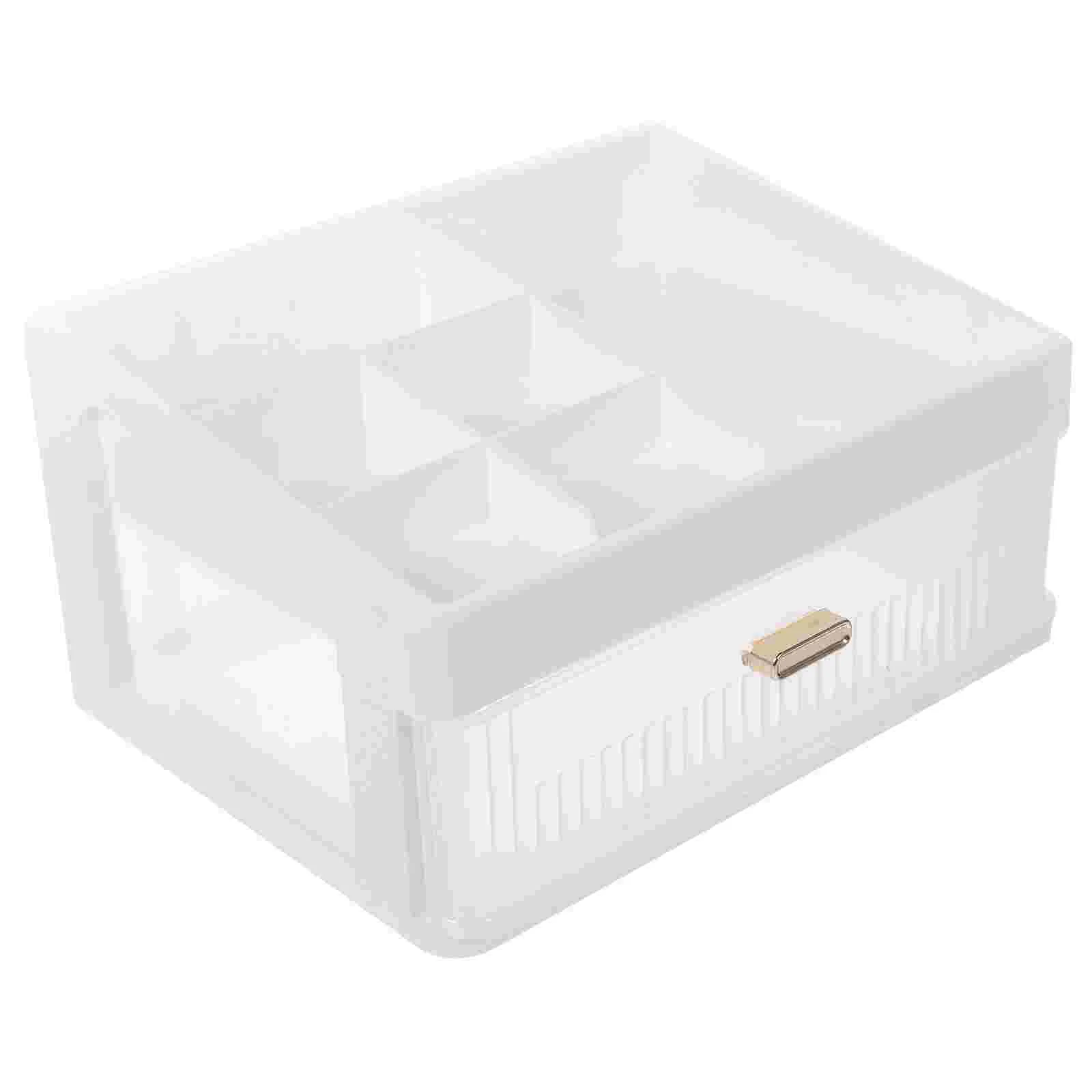 

Drawer Type Desk Organizer Tabletop Storage Box Compartment Box