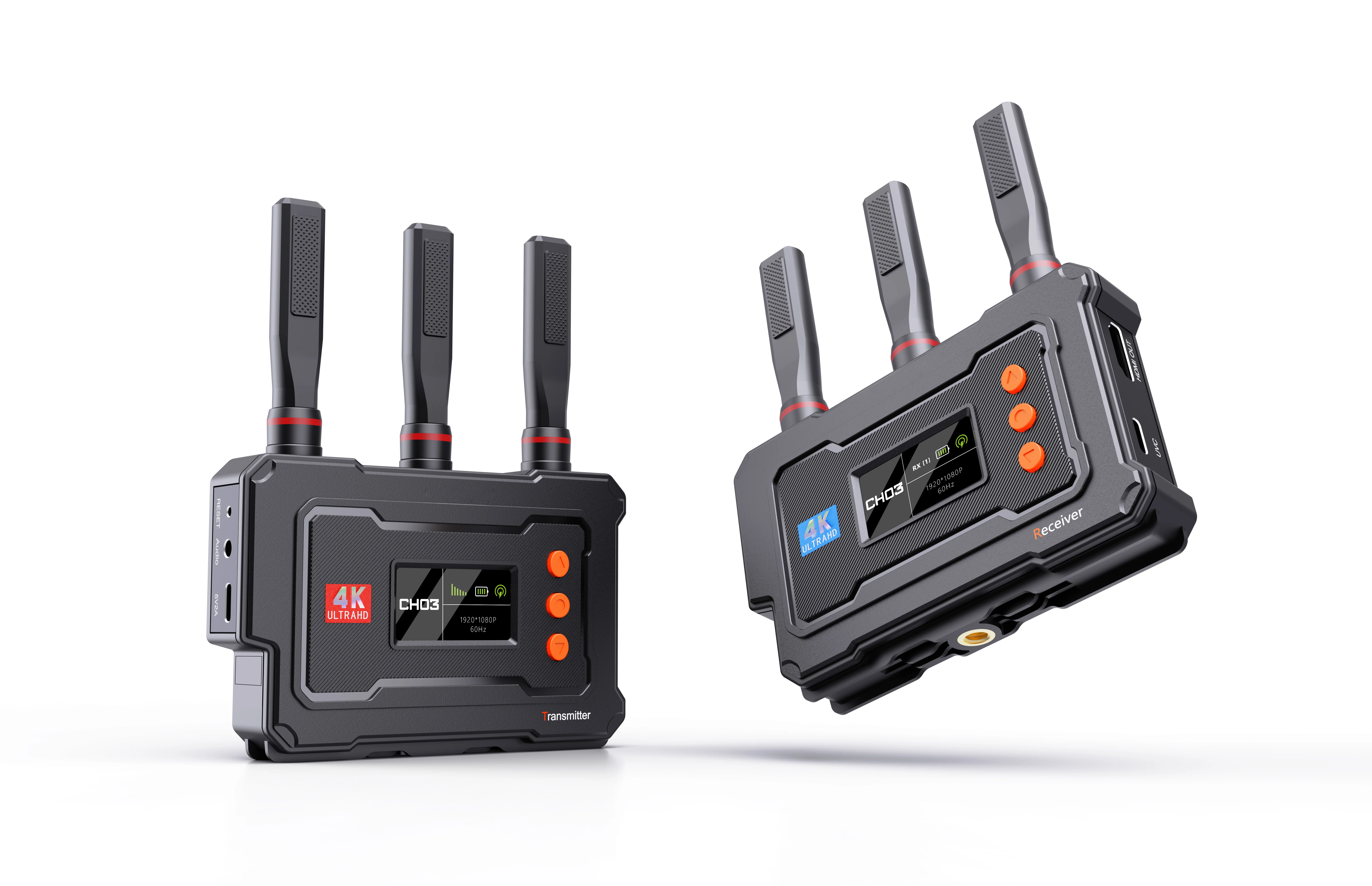 HDMI Wireless 4K Video Transmission 450M Los Range Wireless Extender Kit Video T