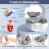 Hearing aid for the elderly, rechargeable, invisible, adjustable volume and noise reduction (four colors optional) 4
