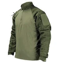 Men Multicam Military Uniform Combat Shirt Tactical Shirt Long Sleeve Paintball Camping Hunting Clothing 1