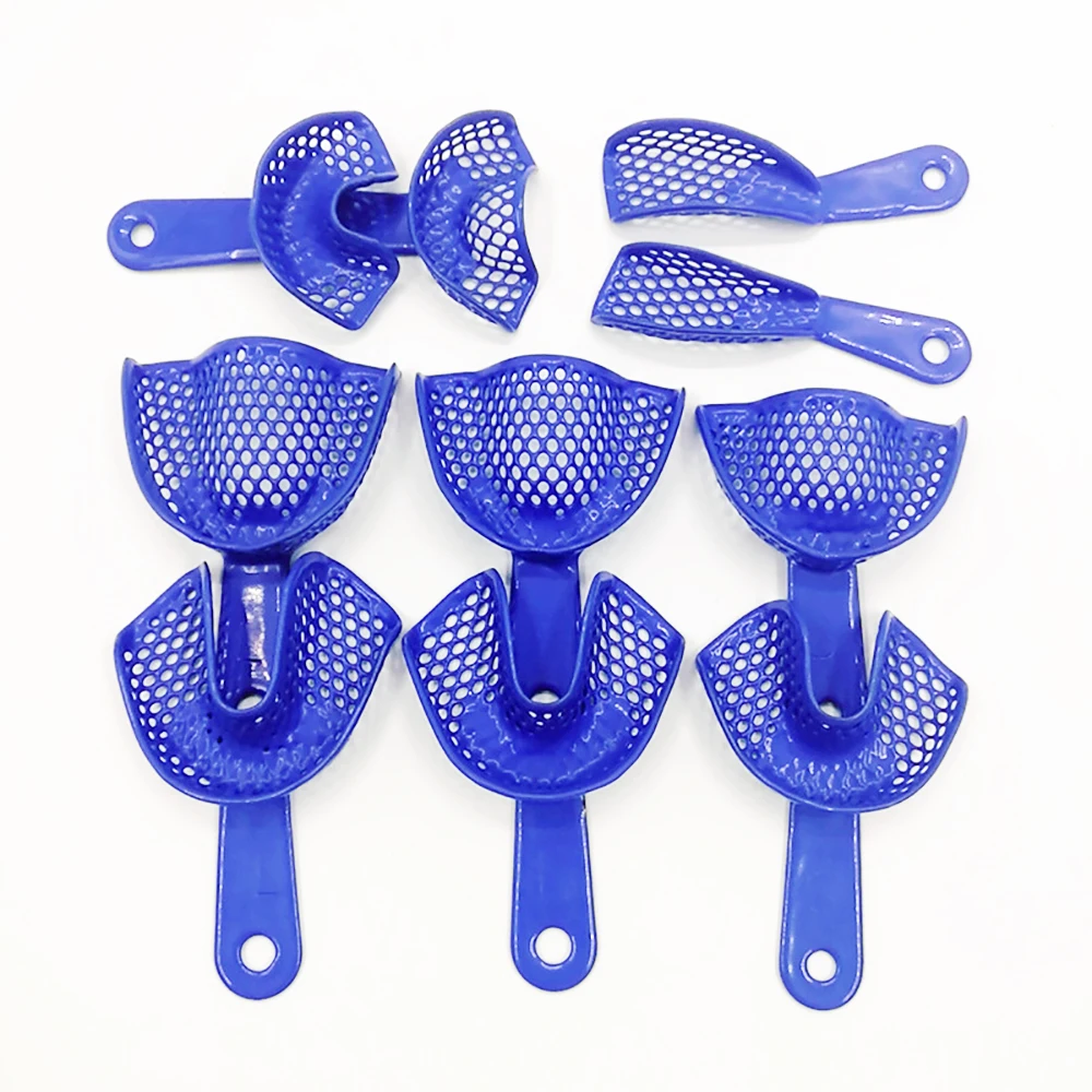 DentalImpressionsTrayPlasticSteelTeethHoldersDentistry