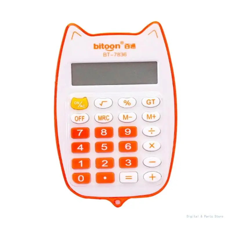 

M17F Desktop Calculator 12-Digit LED Display 1 AAA Powered for Smart Calcul