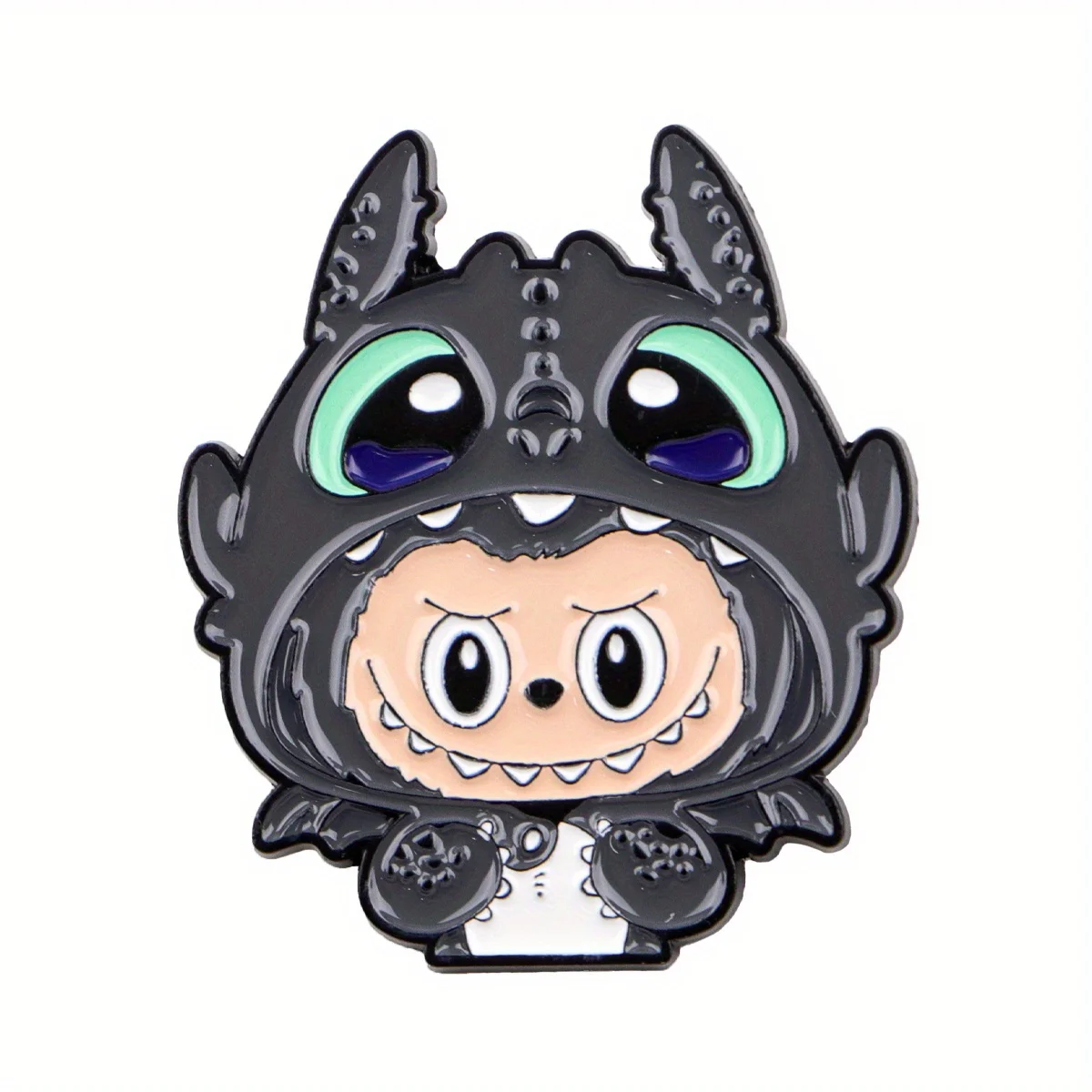 Cartoon enamel pin brooch Unique design Well-made badge Suitable for backpacks and clothes Cute monster birthday gift for girls