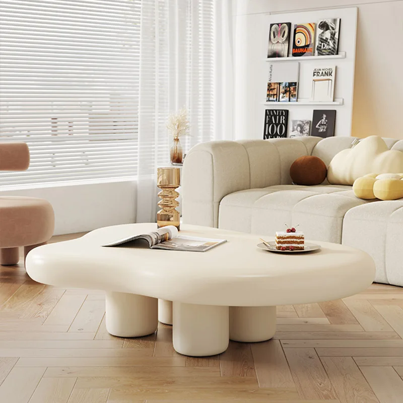 

Nordic Cloud Coffee Table Design Irregular Creative Modern Living Room Night Tables Minimalist Series Comodino Bedroom Furniture