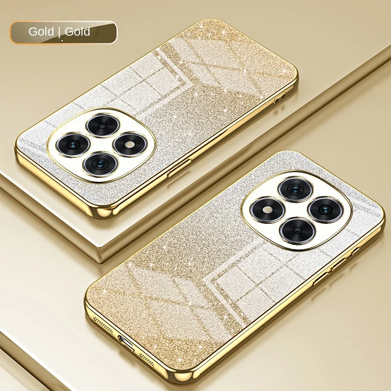Fashion Bling Glitter Slim Protective Back Cover Case - Soft TPU Design
