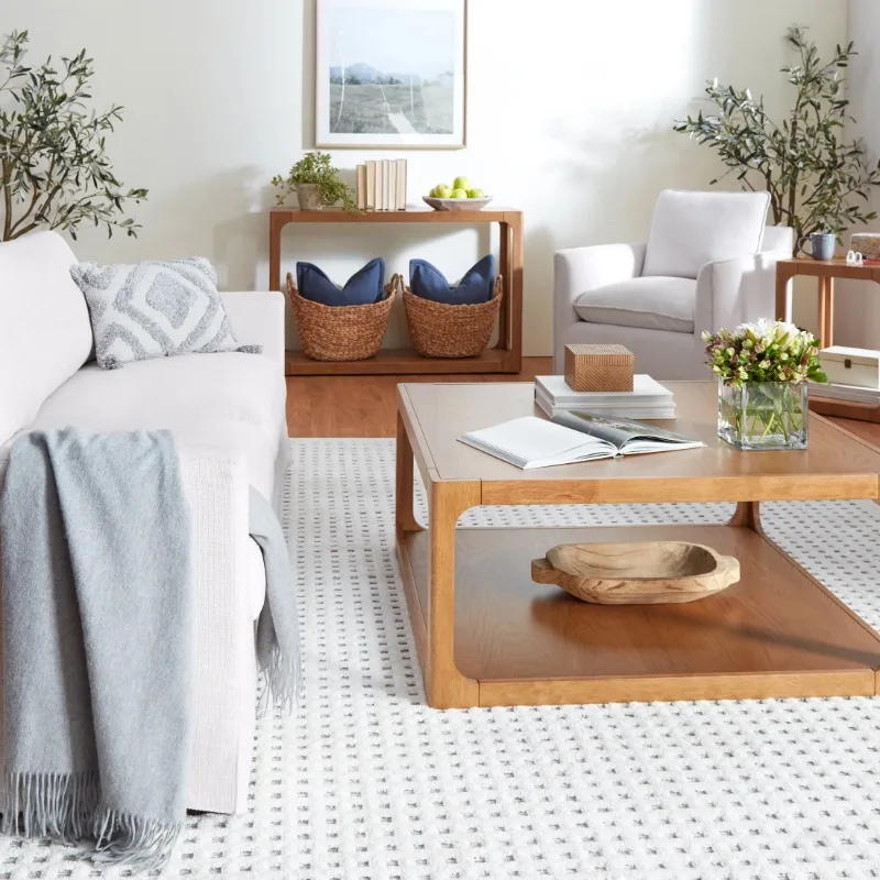 Haven Coffee Table, Living Room, Warm Brown 4