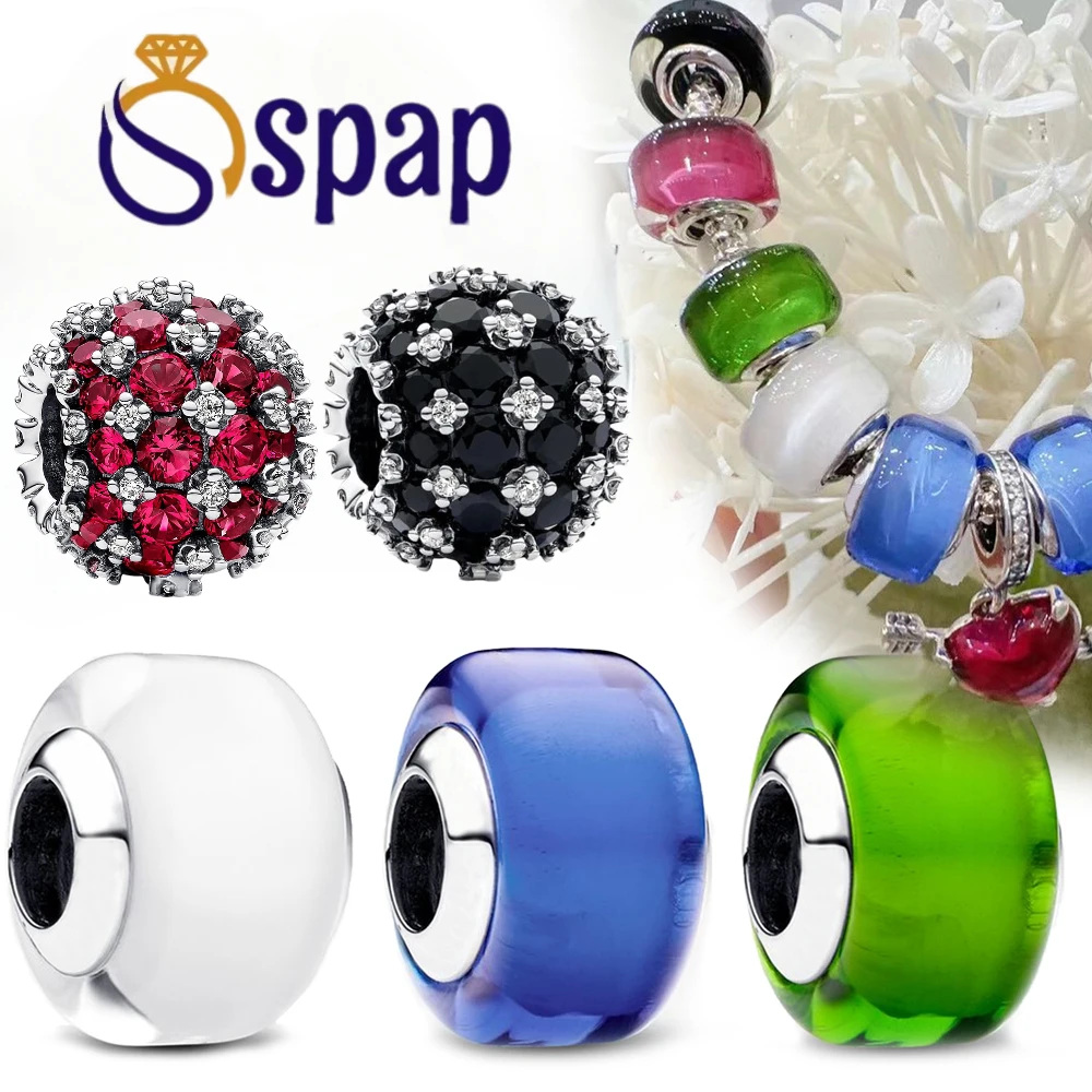 

Женский браслет из серебра 2024 пробы с муранским стеклом