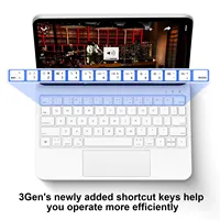 GOOJODOQ Magic Keyboard for iPad Pro 11 2024  Air 4 Air 5 Air 6 for iPad 12.9 10th Generation 6th 5th 4th 3rd Gen Cover Case - Ảnh 4
