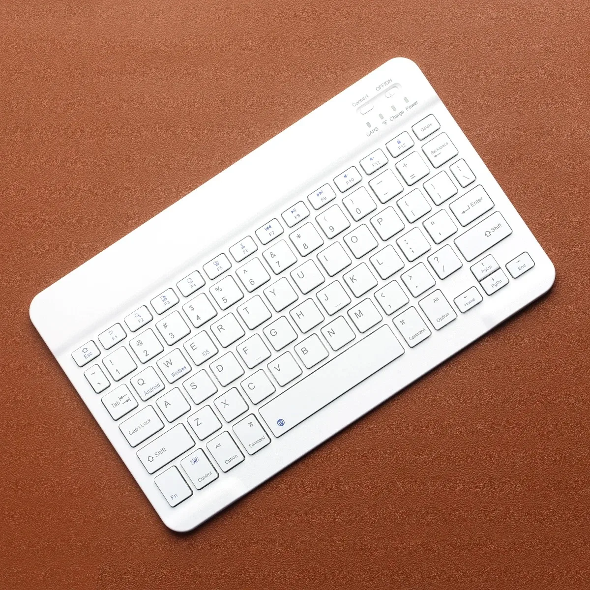 Bluetooth Keyboard Ultra Thin Portable Wireless Universal Compatible Mute for Android IOS Ipad Office