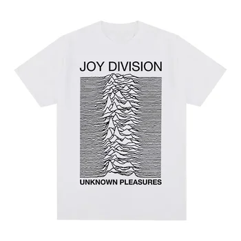 Joy Division Creative Line Print Summer High Quality 100% Cotton Casual Comfortable Men's T-Shirt Trendy Street Women Clothing 1