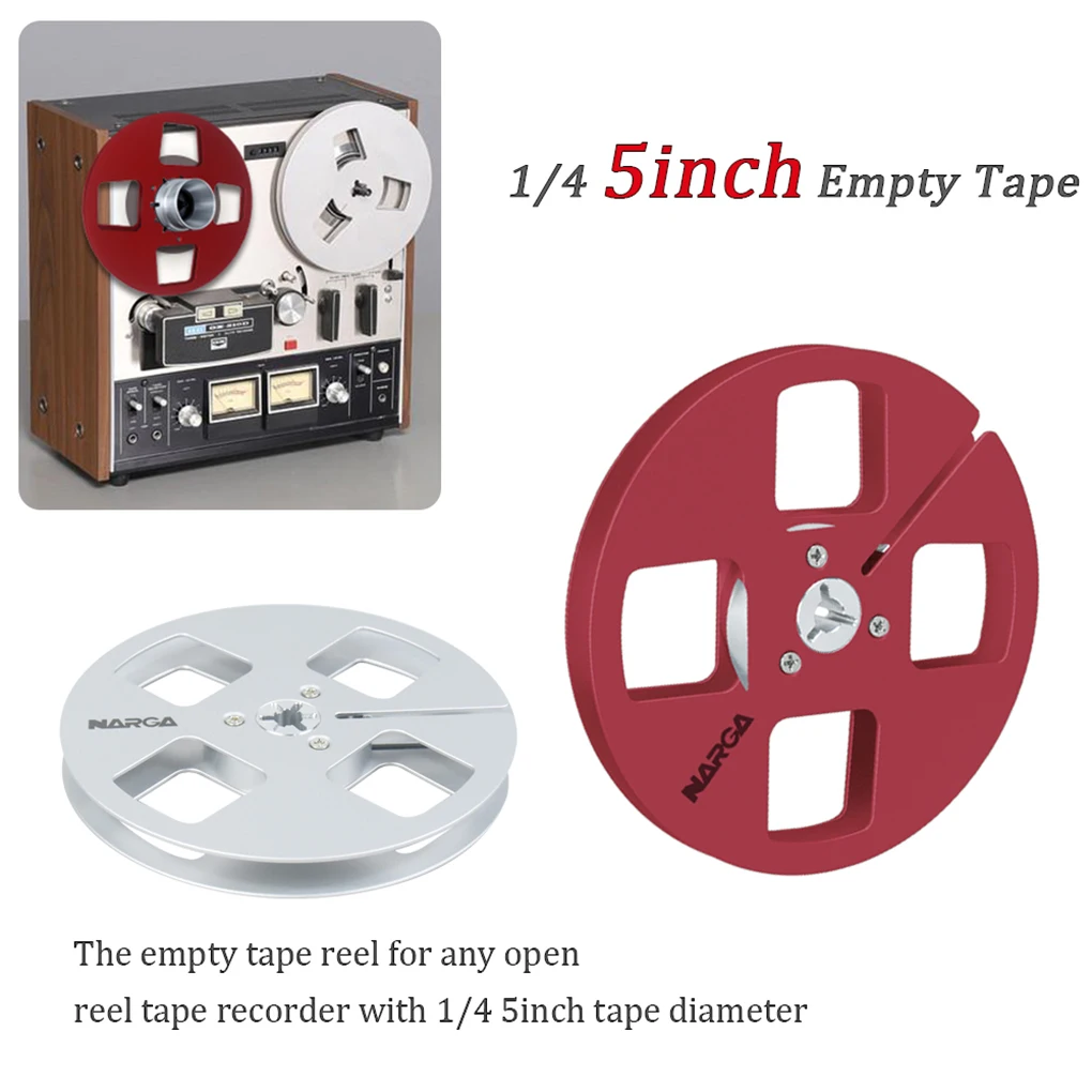 Sturdy 3 Hole Aluminum Alloy Tape Reel Unwinder Parts Is Empty Reel For To Tape 4 Holes
