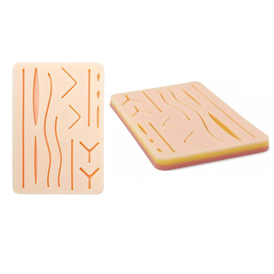 Reusable Silicone Suture Practice Skin Model