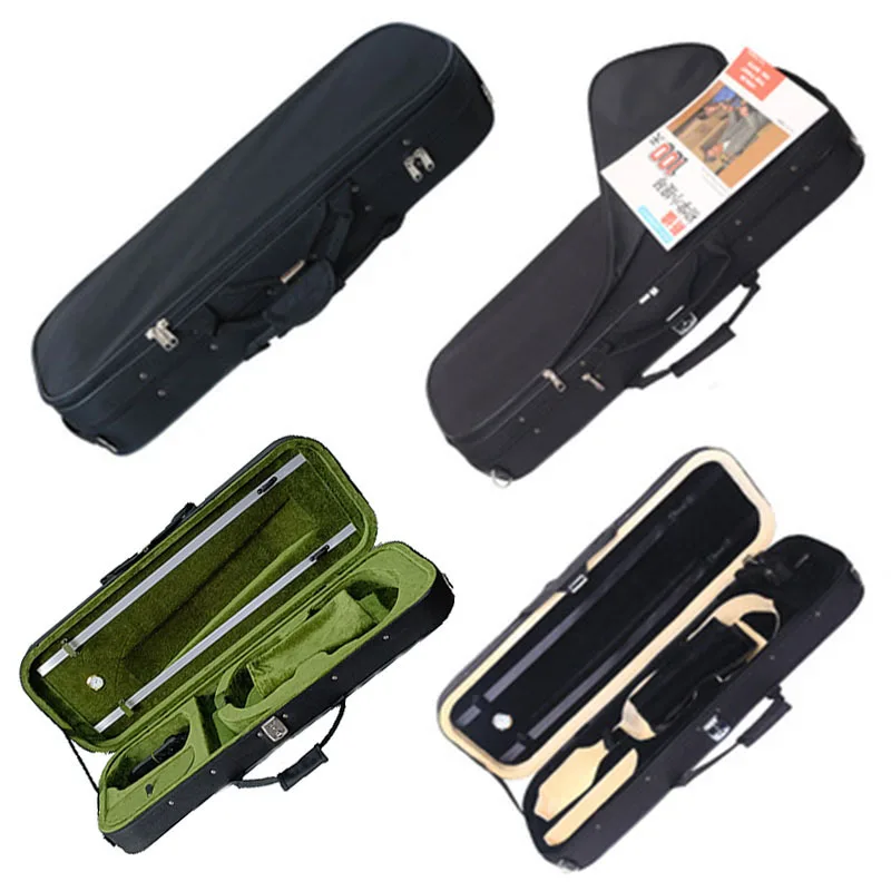15 16 16.5-inch double-sided viola case Viola square box with hygrometer