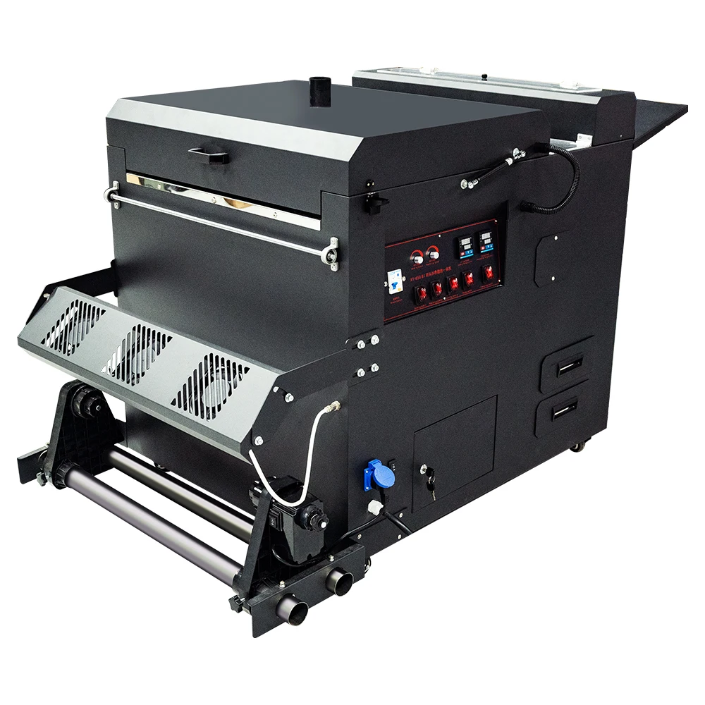 Baiyin Hot -selling Automatic Pet Heat Transfer Machine Powder Printing Shaker Dryer Machine for 60Cm Dtf Printer Professional