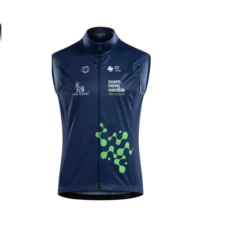 NOVO NORDISK TEAM Summer Sleeveless Cycling Vest Mtb Clothing Bicycle Maillot Ciclismo Bike Clothes