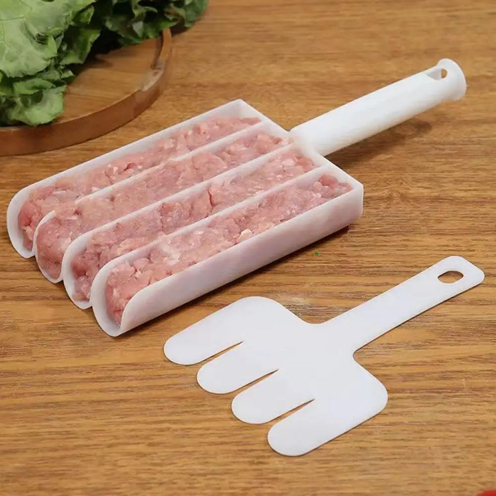 Triple Rice-meat Dumplings Making Suit Meatball Maker Creative Kitchen Ball Tools Fish Cooking Machine Beef Balls Utensils