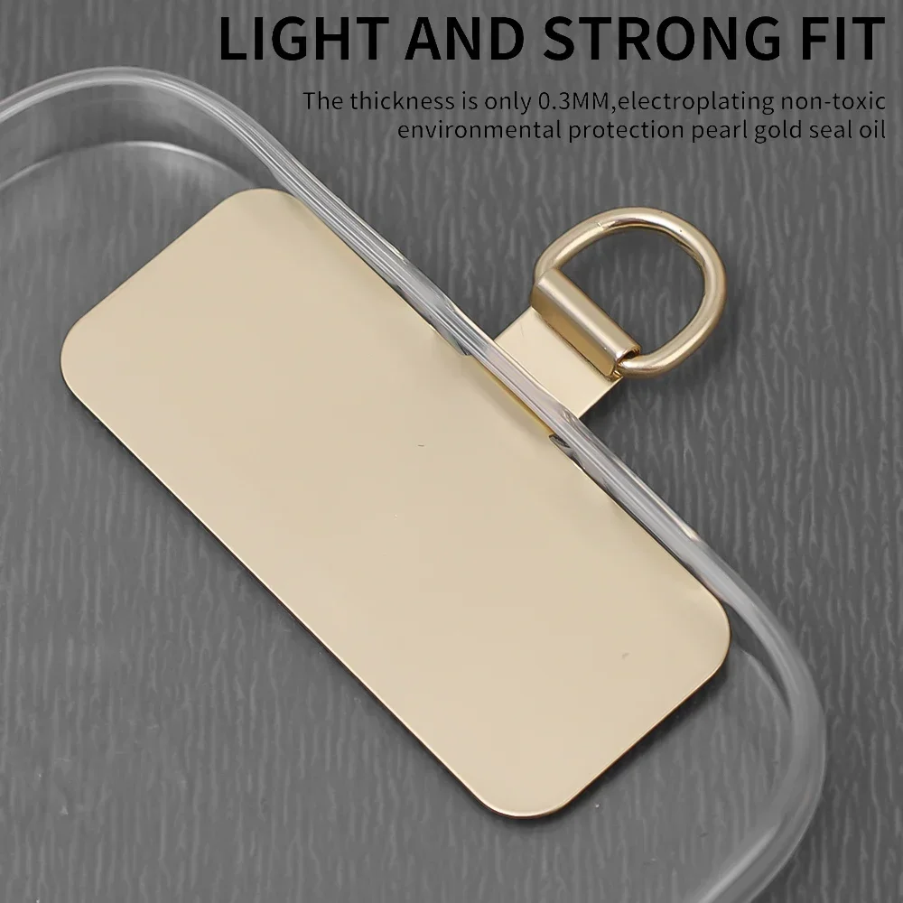Ultra-Thin Stainless Steel Phone Tether Tabs