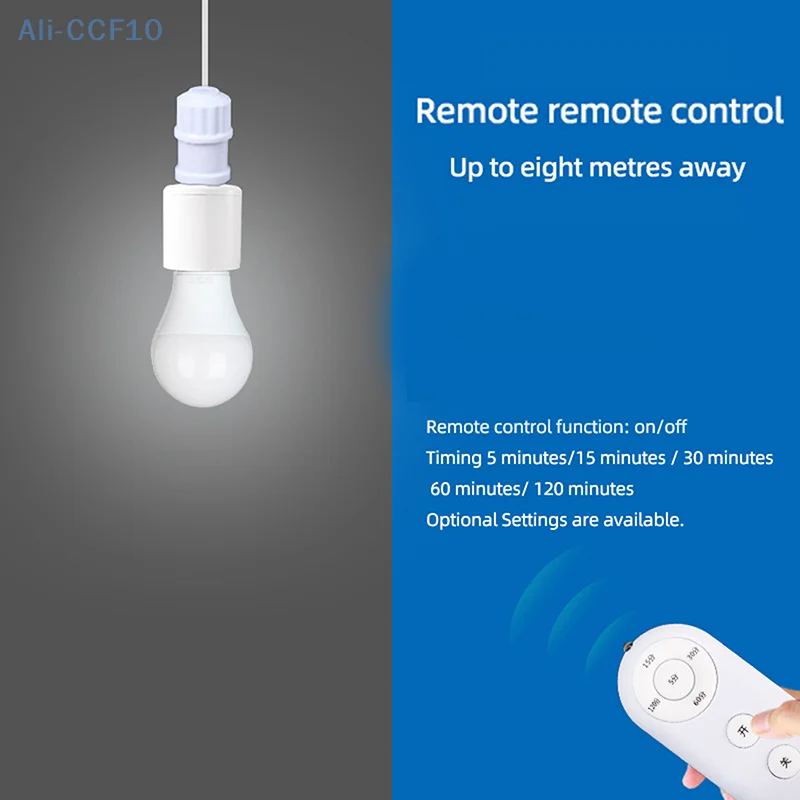 Wireless Remote Control E27 Light Socket Lamp Holder 8M Range For LED Bulbs Lamp Socket Wireless Light Switch Kit AC180-250V lamp holder lamp bulb holder lamp base lamp socket adapter led lamp base