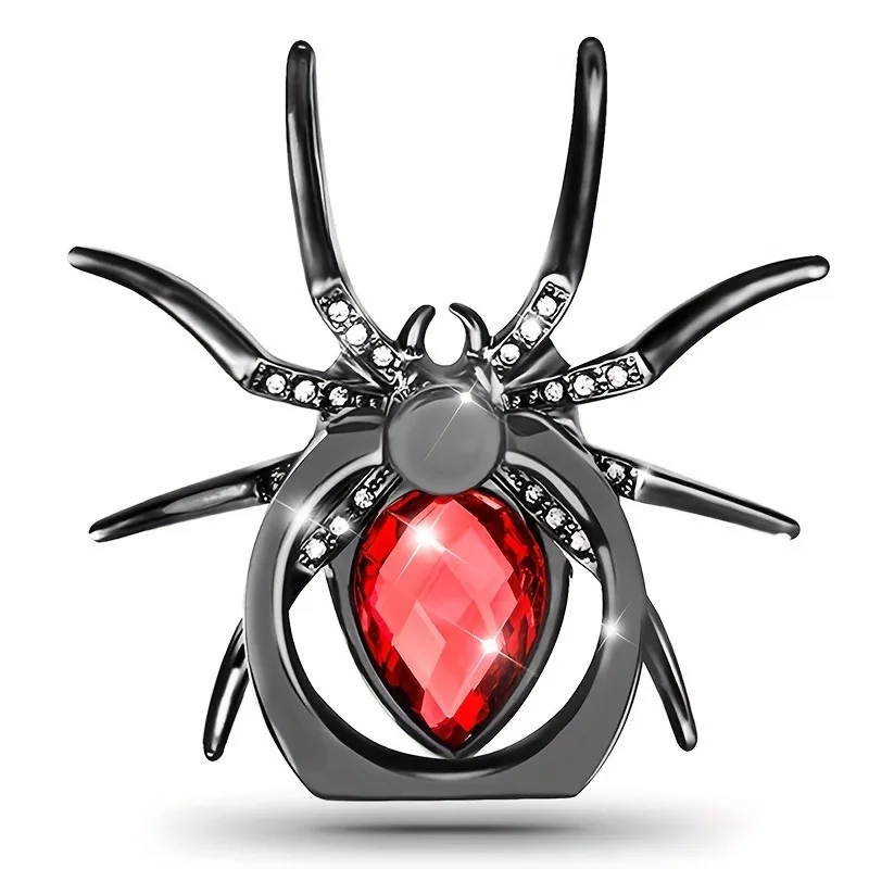 Luxury Diamond Spider Ring Phone Holder – 360° Expanding Grip Stand
