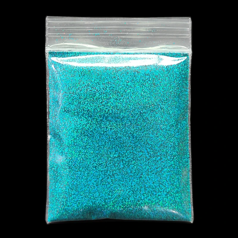 Vibrant Laser Glitter Chrome Nail Powder - Holographic Diamond Rainbow Shimmer Pigment