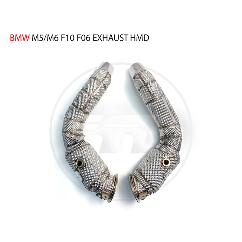 

HMD exhaust system For BMW M5 M6 F10 F12 F13 exhaust dowpipe with catalyst performance upgrade