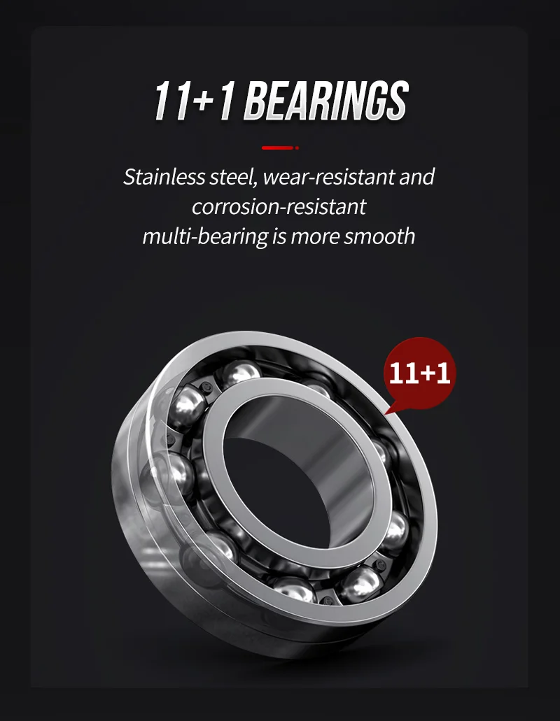 Seasir Mansory Baitcasting Angelrolle, 146 g, ultraleichtes Carbon, 11+1 7,3:1 HS-Verhältnis, Hybrid-Keramiklager, Doppelspulen, Meerwasser – Detail 9